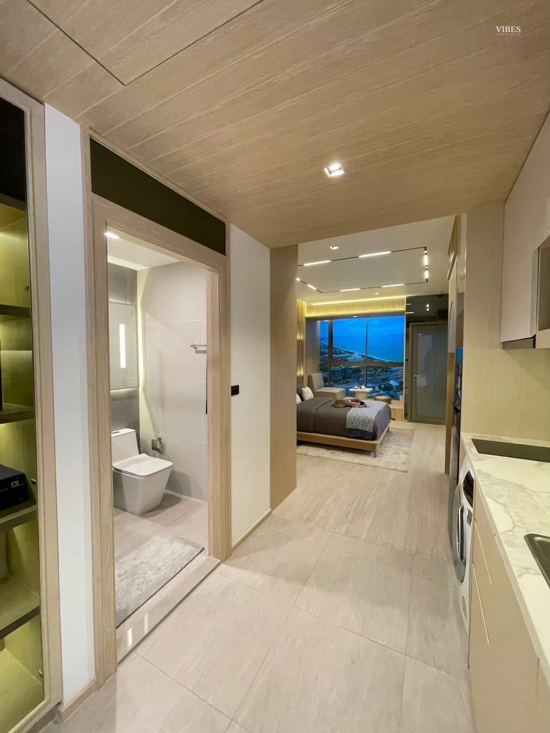 Skypark Lucean Jomtien Pattaya Studio 32.90 SQ.M. Luxury Resort Living Inspired by Banyan Group - 10