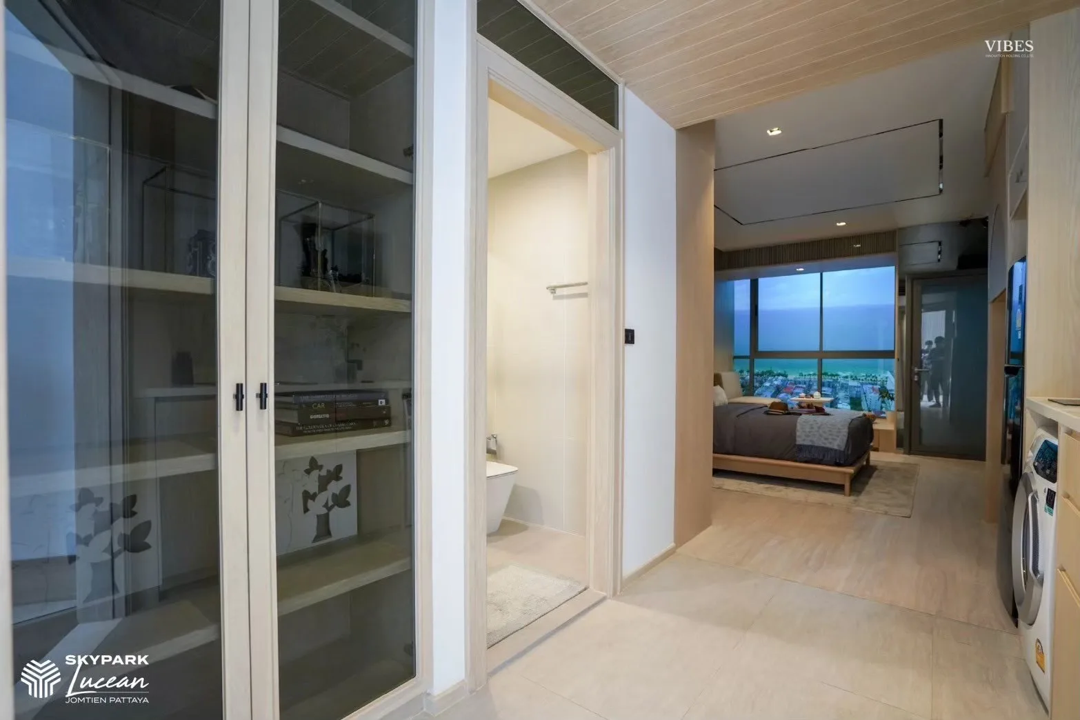 Skypark Lucean Jomtien Pattaya Studio 32.90 SQ.M. Luxury Resort Living Inspired by Banyan Group - 13